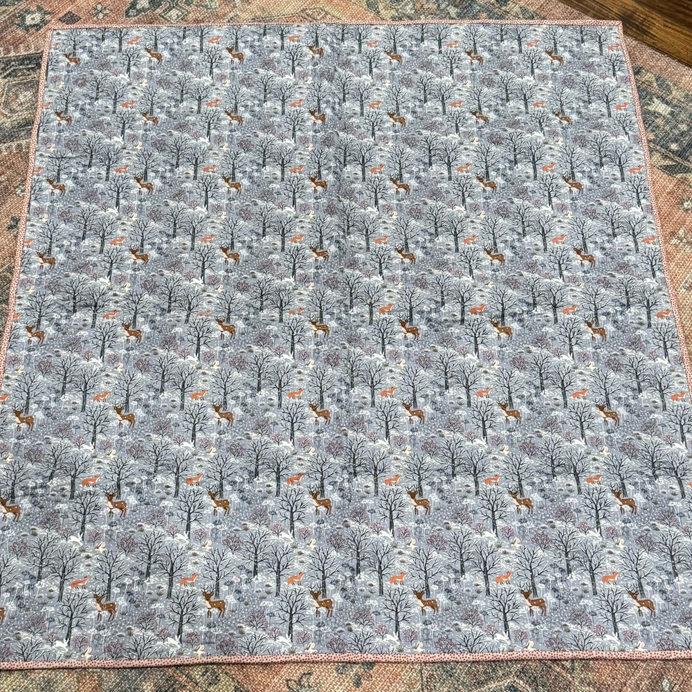 Handmade Woodland Quilt